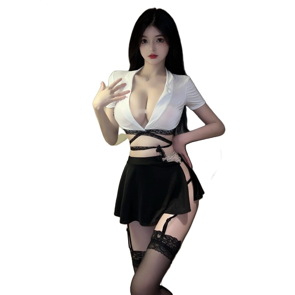 6122 Office Secretary Costumes Sexy Cosplay Lingerie Anime Underwear